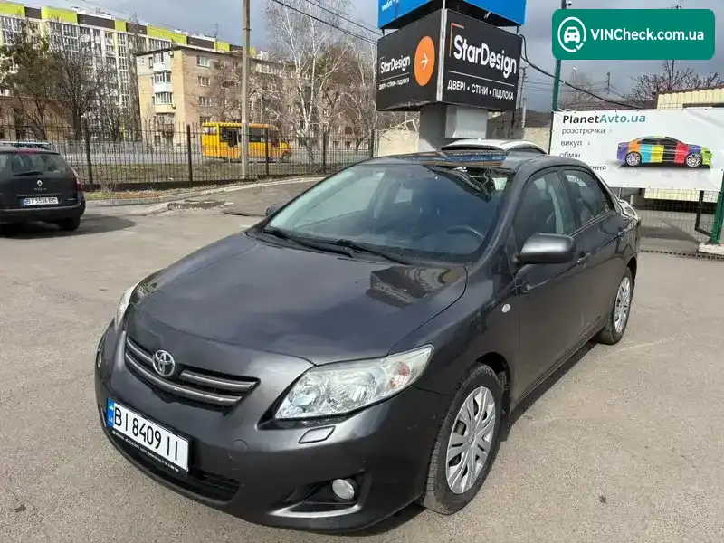 Toyota Corolla 2009, фото з оголошення 2 з 19, VIN AHTLH56E903040861