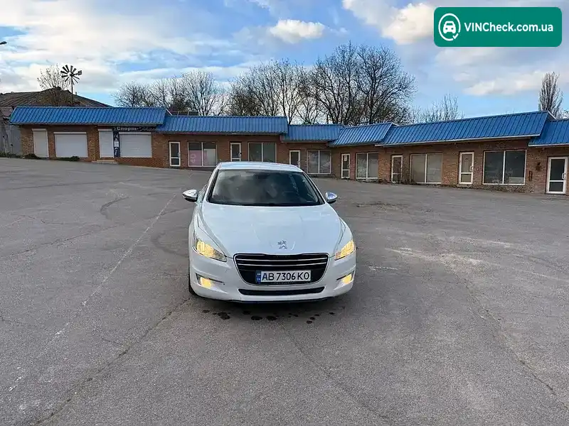 Peugeot 508 2012, фото з оголошення 1 з 12, VIN VF38D5FEACL009525