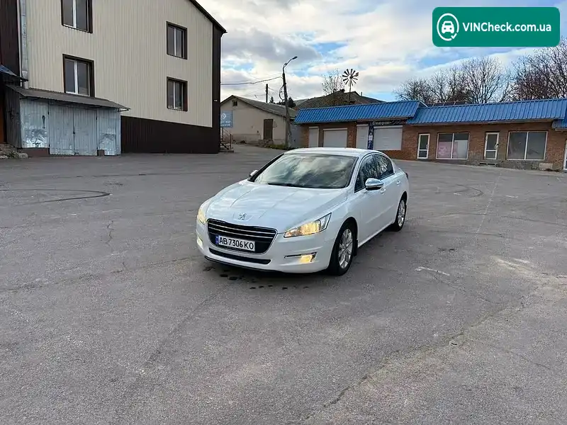 Peugeot 508 2012, фото з оголошення 2 з 12, VIN VF38D5FEACL009525