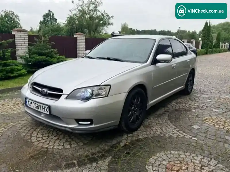 Subaru Legacy 2004, фото з оголошення 1 з 4, VIN JF1BL5LL54G003727