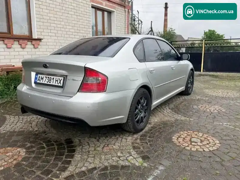 Subaru Legacy 2004, фото з оголошення 2 з 4, VIN JF1BL5LL54G003727