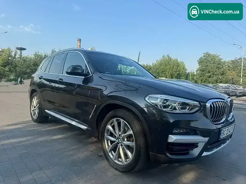 BMW X3 2018, фото з оголошення 2 з 20, VIN 5UXTR9C53JLD88731