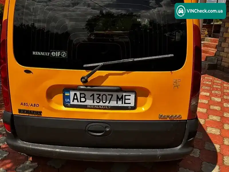 Renault Kangoo 1999, фото з оголошення 2 з 17, VIN VF1FC0DAF20833404