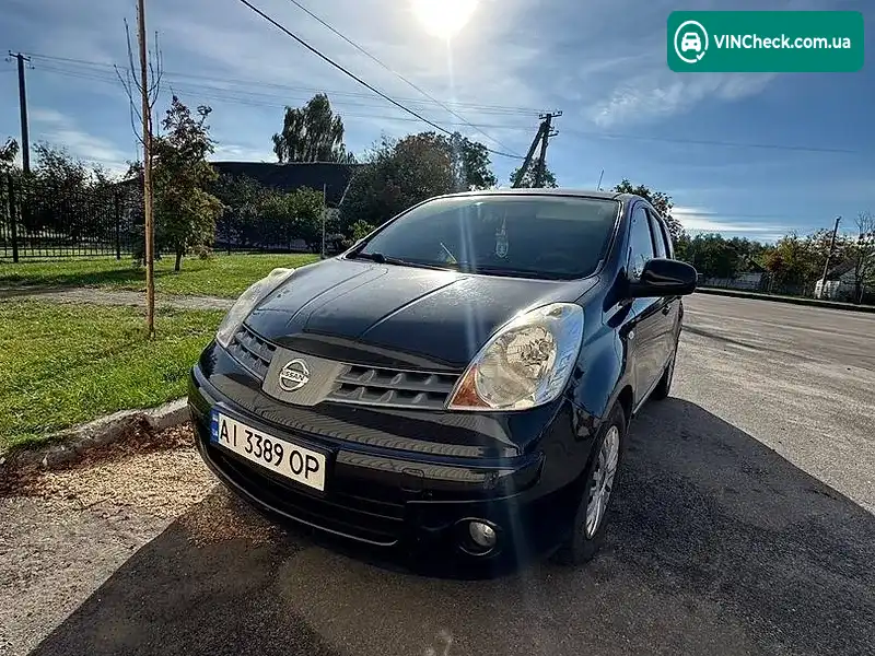 Nissan Note 2008, фото з оголошення 1 з 11, VIN SJNFDAE11U1283665