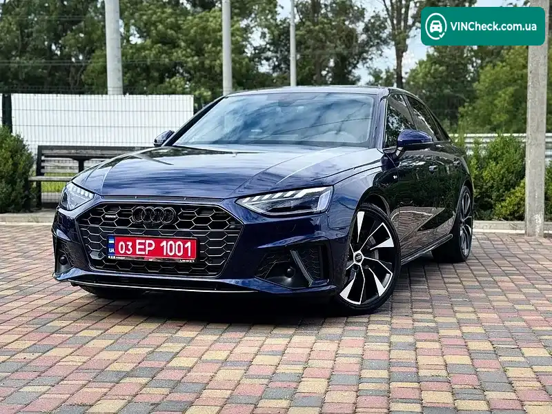 Audi A4 2022, фото з оголошення 1 з 20, VIN WAUFAAF48PN001365