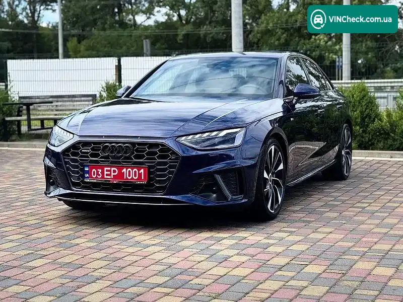 Audi A4 2022, фото з оголошення 2 з 20, VIN WAUFAAF48PN001365
