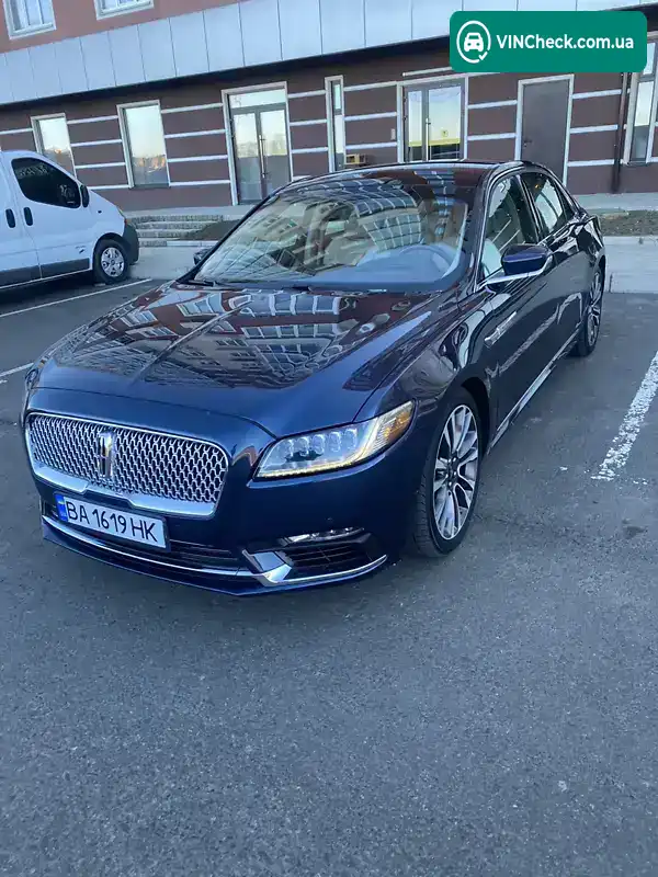 Lincoln Continental 2017, фото з оголошення 1 з 20, VIN 1LN6L9NC0H5634489