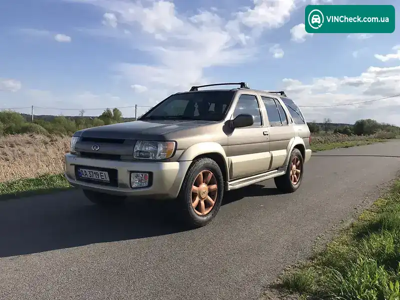 Infiniti QX4 2000, фото з оголошення, VIN JNRDR09Y61W215347