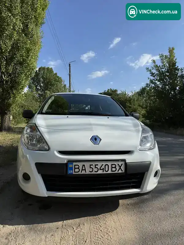 Renault Clio 2013, фото з оголошення 1 з 18, VIN VF1BR1S0H49901898