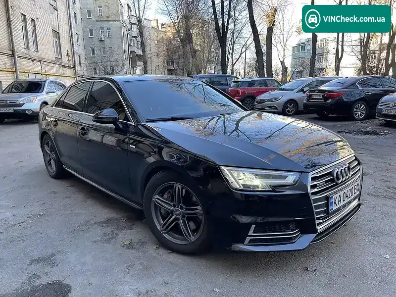 Audi A4 2017, фото з оголошення 1 з 20, VIN WAUENAF4XHN016015