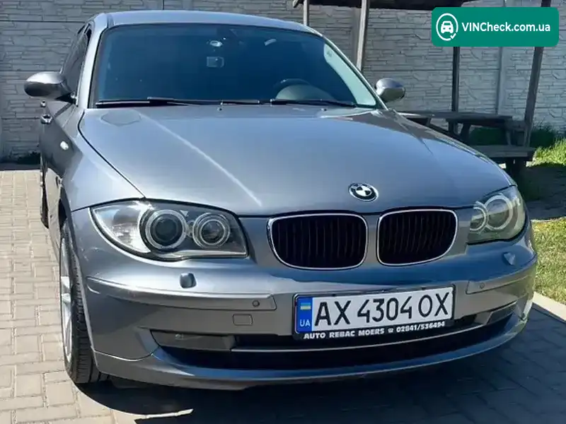 BMW 1 Series 2008, фото з оголошення 2 з 14, VIN WBAUE31060E180359