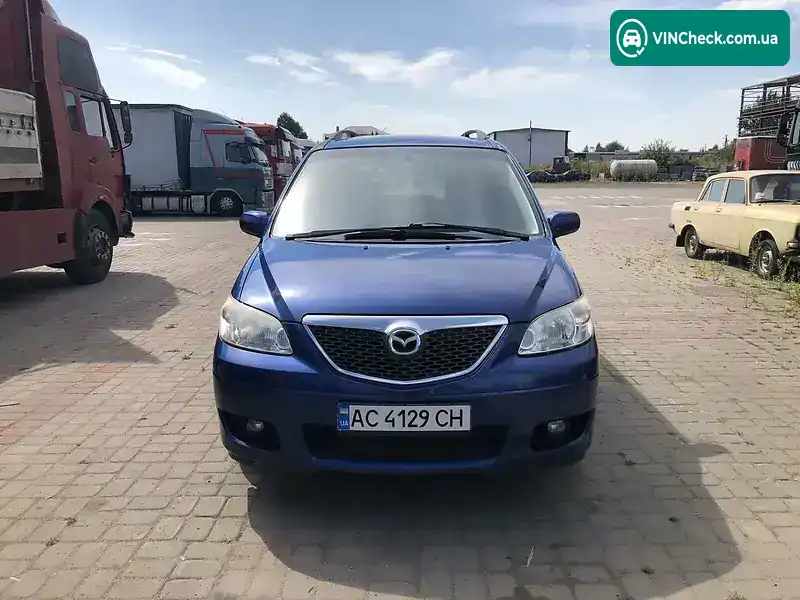 Mazda MPV 2004, фото з оголошення 2 з 14, VIN JMZLW19R250304402