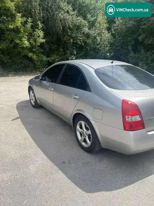 Nissan Primera 2006, фото з оголошення 2 з 7, VIN SJNBBAP12U2293264
