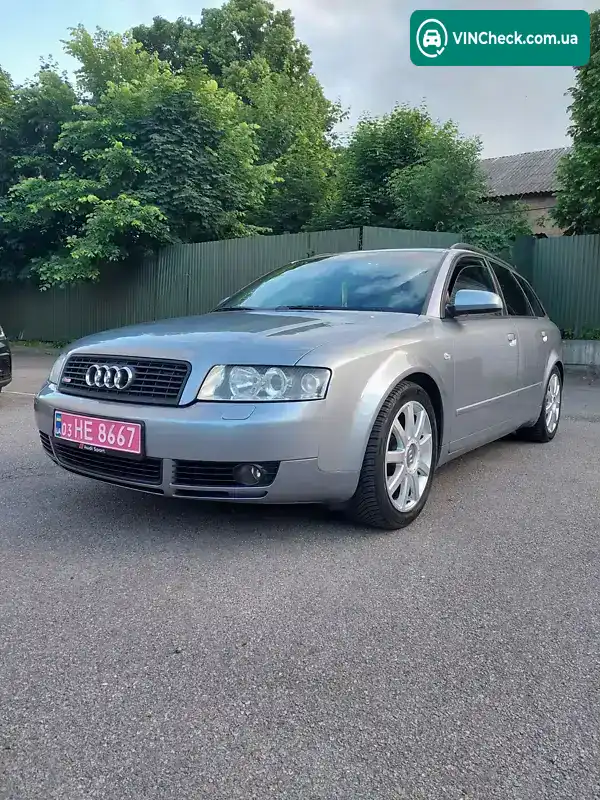 Audi A4 2003, фото з оголошення 1 з 20, VIN WAUZZZ8E74A027680