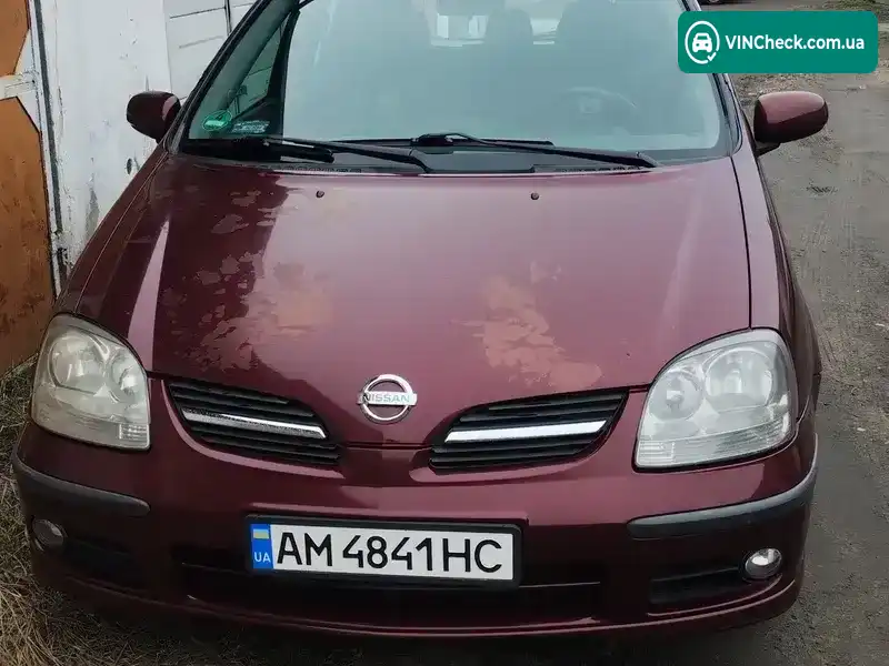 Nissan Almera Tino 2004, фото з оголошення 2 з 7, VIN VSKTBAV10U0164771