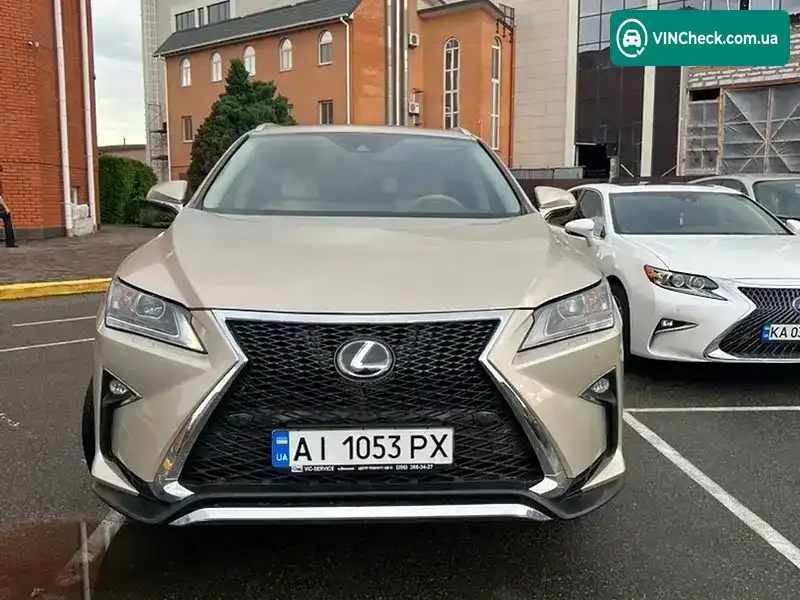 Lexus RX 2018, фото з оголошення 2 з 20, VIN 2T2BGMCA5KC030499