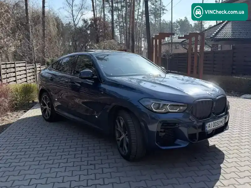BMW X6 2022, фото з оголошення 1 з 21, VIN WBAGT210809L08171