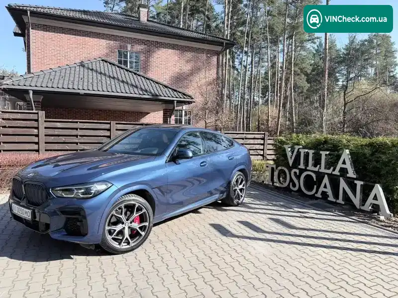 BMW X6 2022, фото з оголошення 2 з 21, VIN WBAGT210809L08171