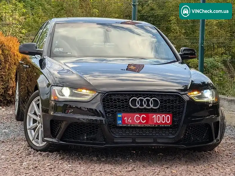Audi A4 2014, фото з оголошення 2 з 20, VIN WAUFFAFL1EN011001