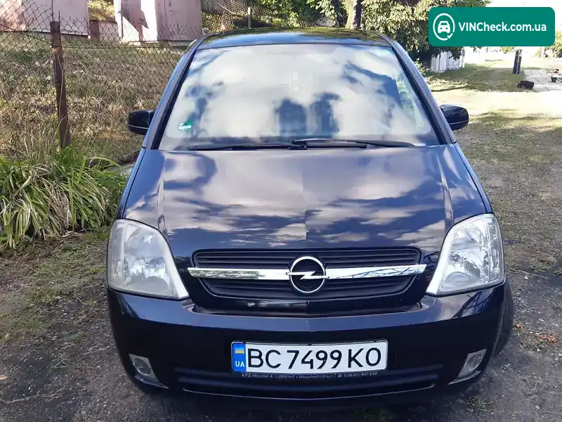 Opel Meriva 2003, фото з оголошення 1 з 14, VIN W0L0XCE7534378376