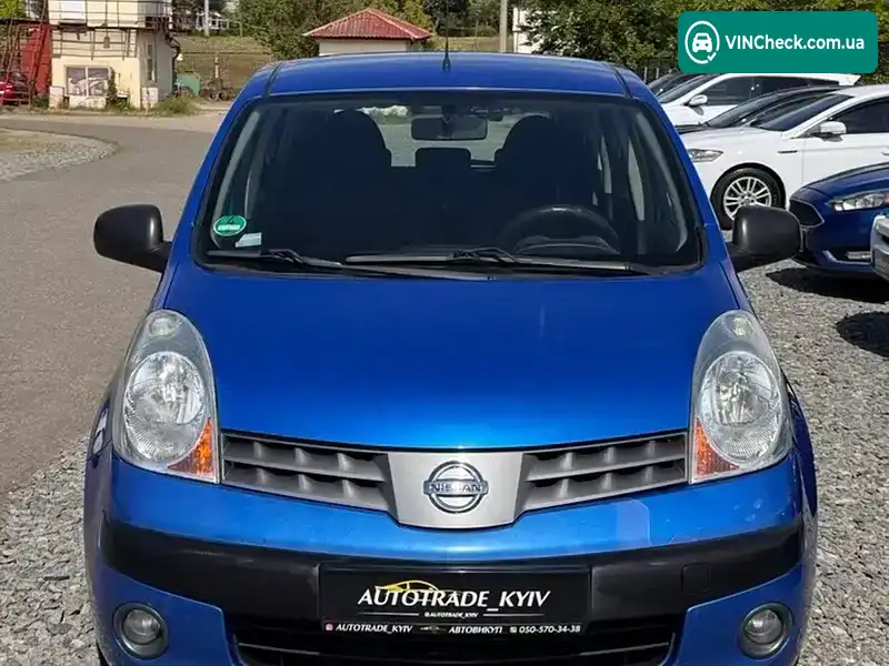 Nissan Note 2007, фото з оголошення 2 з 11, VIN SJNFAAE11U1112058