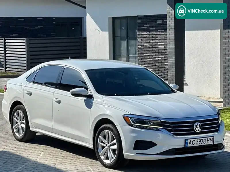 Volkswagen Passat 2020, фото з оголошення 1 з 20, VIN 1VWSA7A3XLC009795