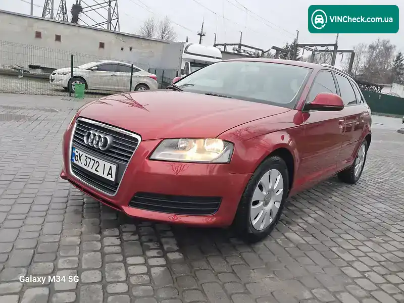 Audi A3 2009, фото з оголошення 2 з 21, VIN WAUZZZ8P3AA000859