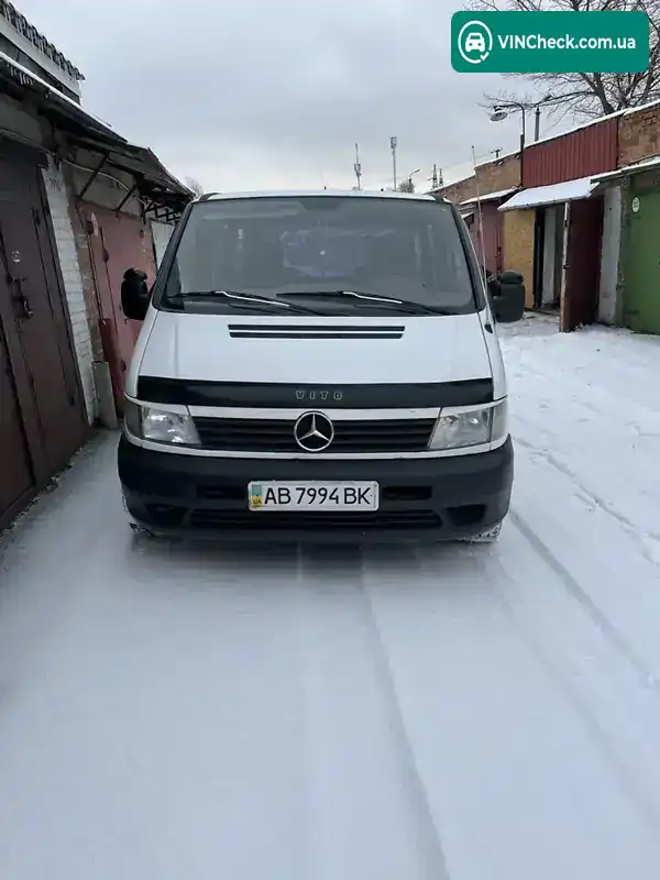 Mercedes-Benz Vito 2000, фото з оголошення 2 з 10, VIN VSA63809413245706
