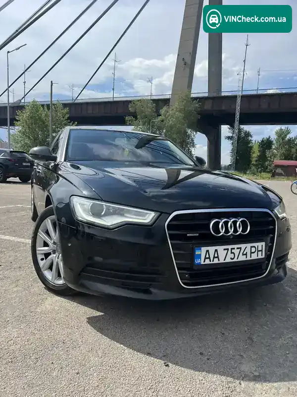 Audi A6 2014, фото з оголошення 2 з 21, VIN WAUGFAFC0EN088141