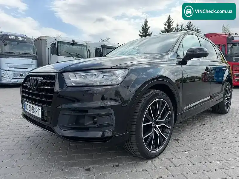 Audi Q7 2018, фото з оголошення 1 з 20, VIN WA1VAAF76JD043937