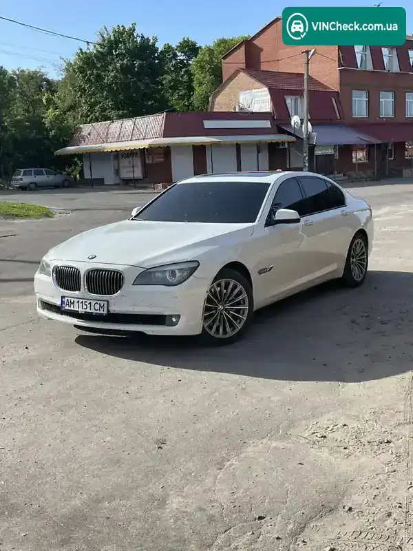 BMW 7 Series 2011, фото з оголошення 1 з 21, VIN WBAKA4C5XCDS99382