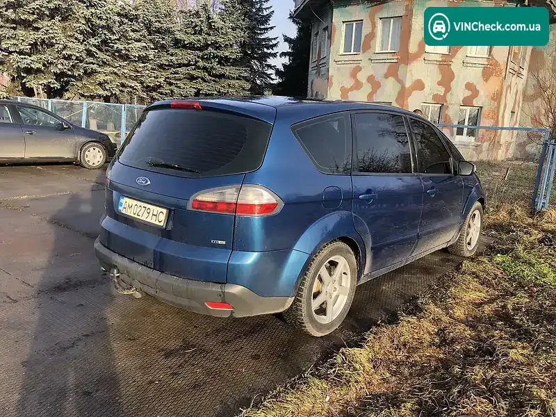 Ford S-Max 2007, фото з оголошення 2 з 20, VIN WF0SXXGBWS7P72584
