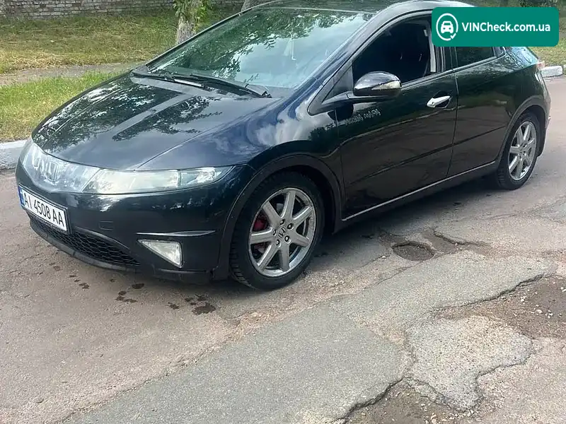 Honda Civic 2006, фото з оголошення 1 з 6, VIN SHHFK28606U023082