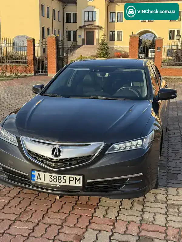 Acura TLX 2015, фото з оголошення 1 з 14, VIN 19UUB1F56FA024957