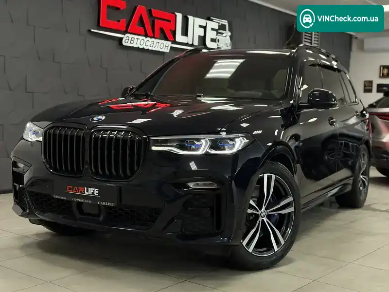 BMW X7 2021, фото з оголошення 1 з 20, VIN WBACX610709K65288
