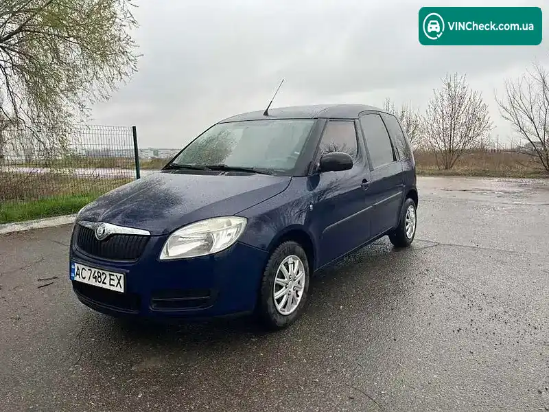 Skoda Roomster 2009, фото з оголошення 1 з 15, VIN TMBLH65J1A5008087