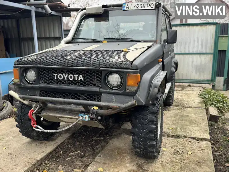 Toyota Land Cruiser 1986, фото з оголошення 2 з 12, VIN JT1V0LJ7009006670