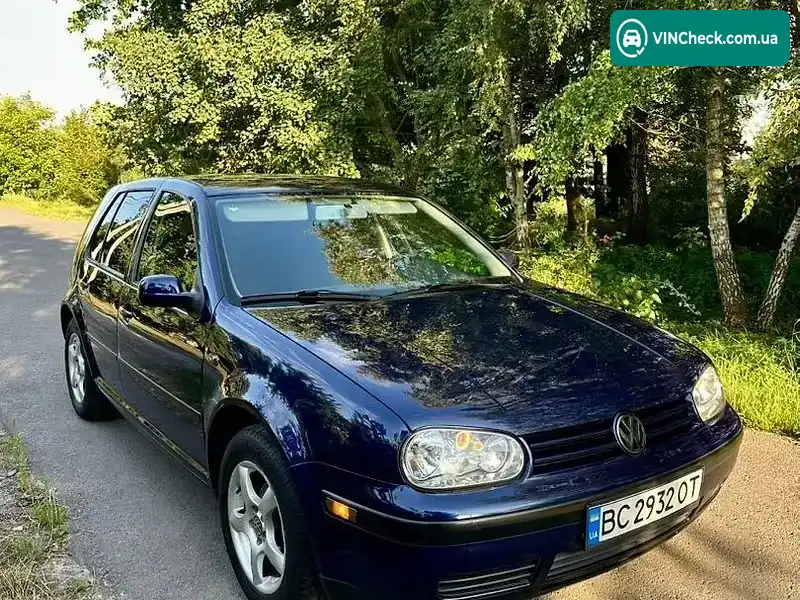 Volkswagen Golf 2000, фото з оголошення 1 з 12, VIN WVWZZZ1JZYU267610