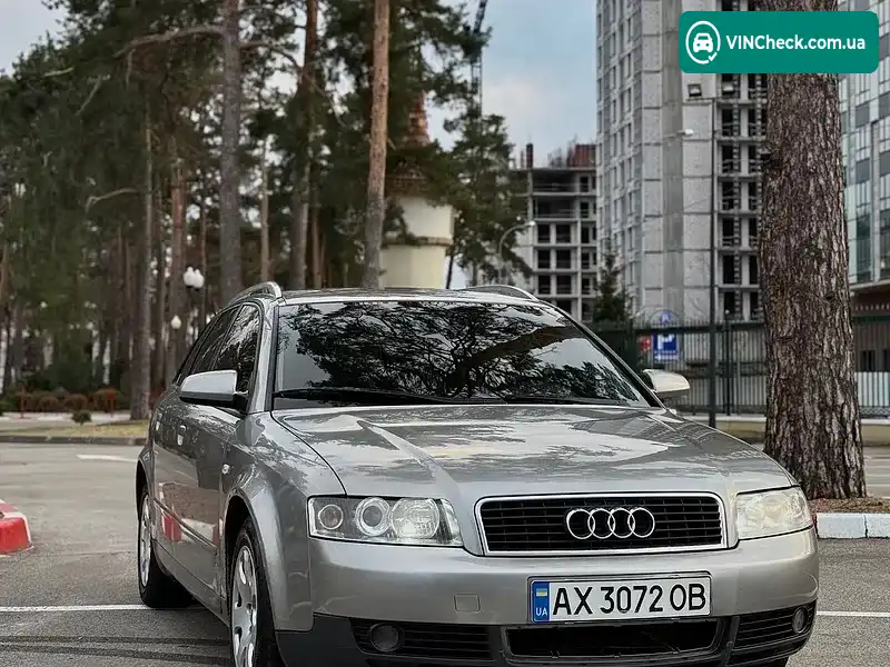 Audi A4 2002, фото з оголошення 2 з 13, VIN WAUZZZ8E83A011714