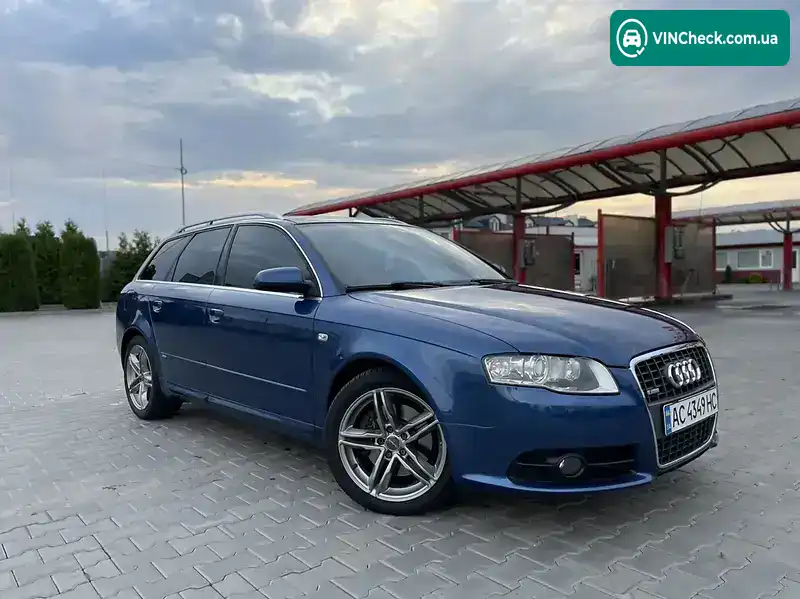 Audi A4 2007, фото з оголошення 2 з 20, VIN WAUZZZ8E87A198345