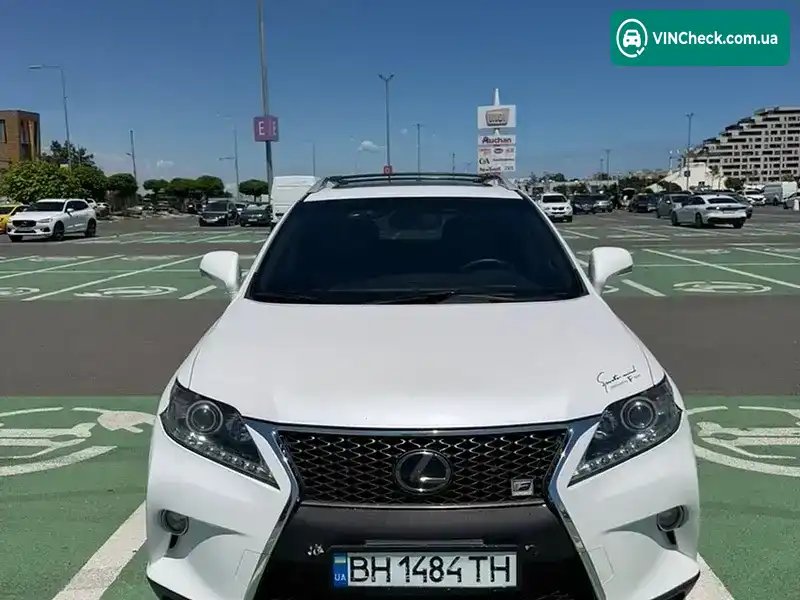 Lexus RX 2012, фото з оголошення 1 з 9, VIN 2T2BK1BA4DC170366