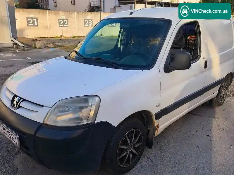 Peugeot Partner 2006, фото з оголошення 1 з 13, VIN VF3GBKFWC96232240