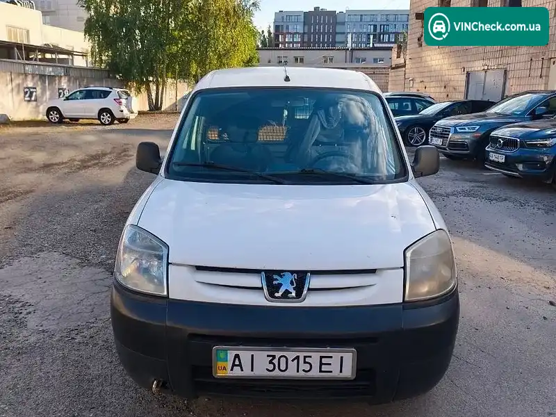 Peugeot Partner 2006, фото з оголошення 2 з 13, VIN VF3GBKFWC96232240