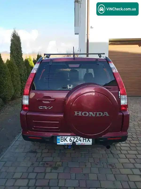 Honda CR-V 2006, фото з оголошення 2 з 5, VIN SHSRD87206U413759