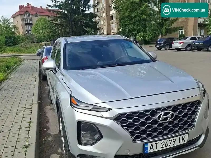Hyundai Santa FE 2018, фото з оголошення 2 з 7, VIN 5NMS3CAD8KH003976