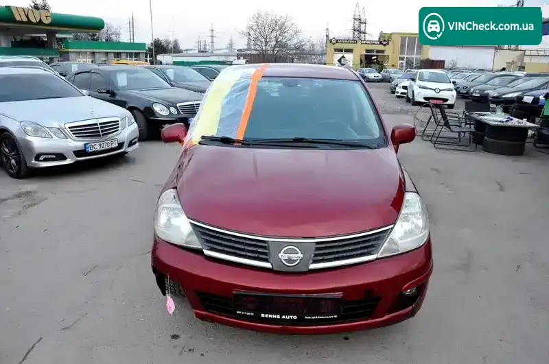 Nissan TIIDA 2007, фото з оголошення 1 з 19, VIN 3N1FCAC11UK393851