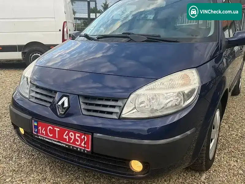 Renault Scenic 2005, фото з оголошення 2 з 20, VIN VF1JM0J0A34242384