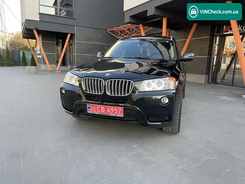 BMW X3 2013, фото з оголошення 1 з 20, VIN 5UXWX9C58D0D01009