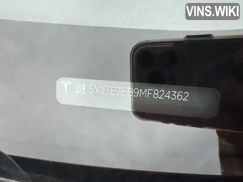 Tesla Model 3 2020, фото з оголошення 2 з 21, VIN 5YJ3E7EB9MF824362