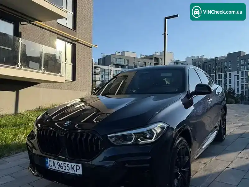 BMW X6 2021, фото з оголошення 1 з 14, VIN 5UXCY8C0XN9J40025